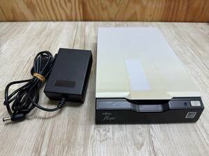 #7814-1121-A ☆動作OK/AC付属☆ FUJITSU - 富士通 Image Scanner fi-65F フラットベッドタイプ / A6 カラースキャナ 発送サイズ:80予定