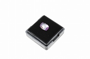 天然ピンクトパーズ【インペリアル】ルース　約2.145ct　クッション　GRJソーティング　宝石　ジュエリー　製品制作　CR-013