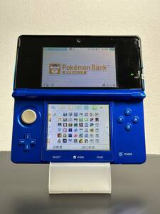 ニンテンドー 3DS ブルー - ポケモンバンク・ポケムーバー　+　VC 16作品　+　その他29作品 　ダウンロード済