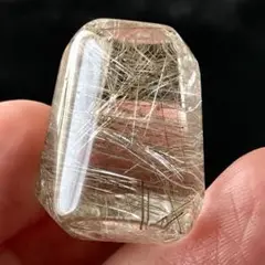 極美品 シルバー ルチル ルース 43.2ct 天然石 プラチナルチル 針水晶