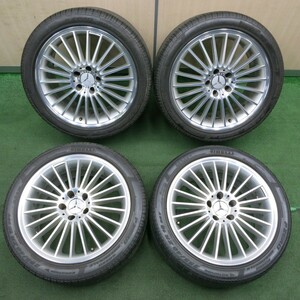 *送料無料* 4本価格★ベンツ SLクラス R230 純正 AMG 255/40R18 285/35R18 ピレリ PZERO ROSSO MO PCD112/5H★4040312TNノ