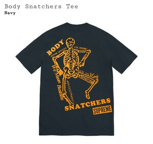 国内正規品　新品未使用　Supreme Body Snatchers Tee XXL NAVY シュプリーム　ボディー　スナッチャーズ　Tシャツ ネイビー　紺