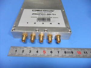 Mini-Circuits製　パワースプリッター　ZN4PD1-50-1+　450MＨｚ～5000ＭＨｚ　ジャンク品　Ａ