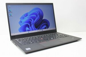 1円スタート ノートパソコン Windows11 ハイスペック Lenovo ThinkPad X1Carbon Gen8 20UAS4J000 第10世代 Core i5 メモリ16GB SSD256GB