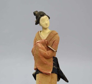 ■即決■ 野口園生系統 無銘 衣裳人形 高27cm 創作人形 衣装人形 日本人形