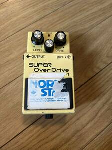 ☆1円スタート☆Made in Japan Vintage BOSS SD-1 Super Overdrive エフェクター オーバードライブ ボス エレキギター