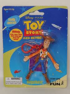 トイストーリー TOY STORY AND BEYOND ウッディ Woody Keychain キー チェーン 