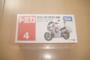 ★即決★トミカ No.4 Honda VFR POLICE BIKE 白バイ SCALE 1/32★新品未開封★