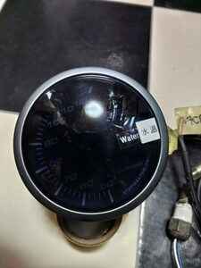 オートゲージ 温度計 水温計 油温計 追加メーター OIL TEMP WATER TEMP AUTOGAUGE