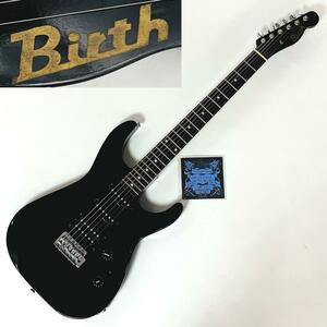 Birth バース エレキギター ストラトタイプ ブラック【整備品】