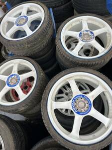 ADVAN Racing TC 18×7.5J 4H 4本　現状渡し　