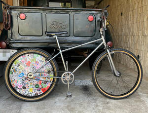 KUWAHARA BMX survivor 26 インチ OLD NEW STYLE CP NITTO MX2 TANGE DIA COMPE MKS SUGINO KASHIMAX MASH IZUMI クローム クワハラ STUSSY