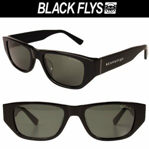 偏光グリーンレンズ ブラックフライ FLY DUSTER サングラス BLACK/GREEN(POL) BlackFlys