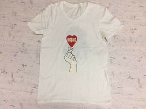 ビッグバン BIGBANG ビッベン VIP トップ T.O.P K-POP 韓流 クマ ハートマーク 半袖Tシャツ レディース 白