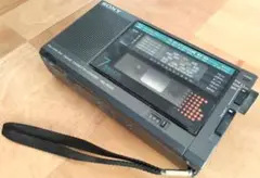 【ジャンク品】ソニー FM/MW/SW 7BANDカセットコーダーWA-6000