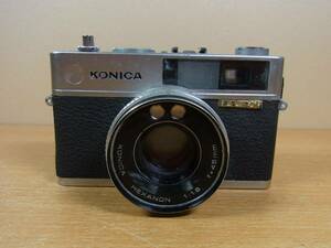 ◎C/713●コニカ KONICA☆フィルムカメラ レンジファインダー☆ELECTRON☆動作不明☆ジャンク