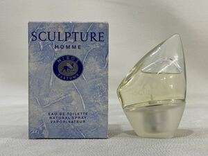 R4C070◆新品同様◆ ニコス NIKOS スカルプチャー SCULPTURE オム HOMME オードトワレ スプレー 香水 30ml