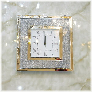 時計 壁掛け時計 ウォッチ 壁時計 ウォールクロック 安い 北欧 アンティーク おしゃれ【送料無料！】 新品 豪華！ クリスタル壁掛け時計