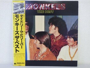 LP レコード 帯 THE MONKEES ザ モンキーズ THE BEST ザ ベスト 【 E- 】 D9548D