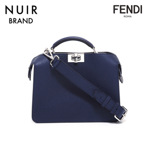 【先着50名限定!クーポン緊急配布中】 フェンディ FENDI ハンドバッグ ピーカブーアイシーユー2way ネイビー