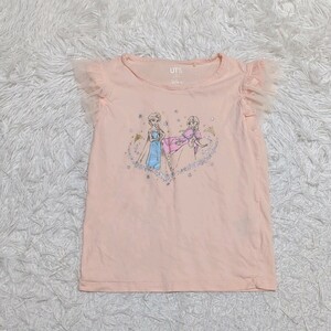 【送料無料】UNIQLO　ユニクロ　ディズニー　アナと雪の女王　Tシャツ　トップス　120㎝　キッズ　子供服
