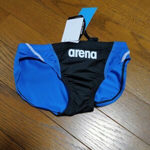 【arena】アリーナ アクアエクストリーム ブラック×ブルー/サイズM ビキニ 競パン 競泳水着