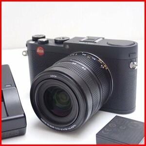 ☆1円 LEICA/ライカ X VARIO コンパクトデジタルカメラ/ELMAR f3.5-6.4/18-46mm ASPH/1620万画素/3.0型液晶/付属品あり&1860600091