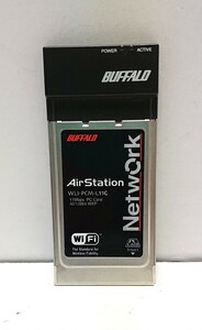 ☆美品☆BUFFALO バッファロー Air Station エアーステーション WLI - PCM - L11G WiFi 11Mbps 無線LANカード 40/128bit WEP