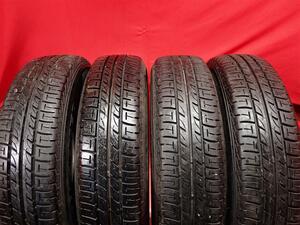 中古タイヤ 145/80R12 74S 4本セット ブリヂストン スニーカー SNK2 BRIDGESTONE SNEAKER SNK2 9分山★n12 アルト ミラ ライフ ミニカ