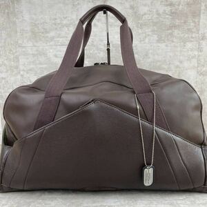 ★ 美品 GLOBE TROTTER ボストンバッグ 110周年記念モデル 本革 レザー ブラウン グローブ トロッター ファントム 旅行鞄 ★