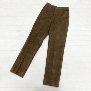 1190◎ RALPH RALPH LAUREN ラルフローレン パンツ ボトムス ズボン コーデュロイ ジップフライ ブラウン レディース60-89