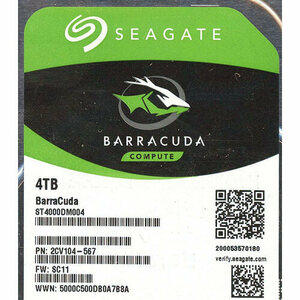 SEAGATE製HDD ST4000DM004 4TB SATA600 [管理:1000007038]