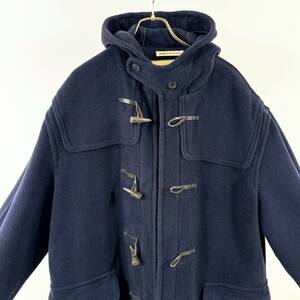 希少《 Good Condition / KINGSTON / UK52 》80s90s 美品【 GLOVERALL ムーアブルック ネイビー ヘリンボーン ダッフルコート ビンテージ】