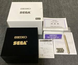 SEGA×SEIKO　セガ設立60周年アニバーサリー モデル（Black） 限定本数400本　中古品　レターパックプラス送料無料