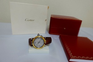 ☆送料無料 カルティエ パシャ 38mm W3101255 パワーリザーブ デイト 自動巻 Cartier