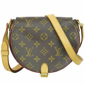 本物 ルイヴィトン LOUIS VUITTON LV タンブラン モノグラム ショルダーバッグ ポシェット ブラウン M51179