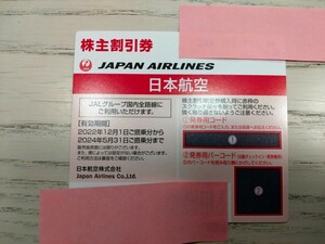 【即決有/迅速コード通知のみ】JAL日本航空 株主優待券 発行用コード通知　番号通知のみ　パスワード 通知　有効期限:2024年5月31日まで④