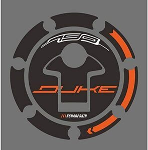 A WhaleZ オートバイタンクパッドタンクパッドプロテクターステッカーカバー For KTM DUKE790の場合 (A)