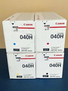 純正未開封未使用 040H★CANONトナーカートリッジCRG-040H 4色セット★LBP710Cシリーズ★T41228