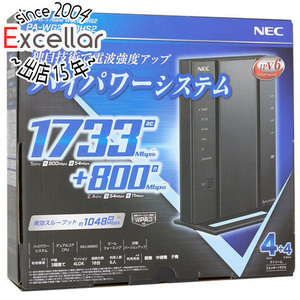 NEC製 無線LANルーター Aterm WG2600HS2 PA-WG2600HS2 欠品あり 未使用 [管理:1050022647]