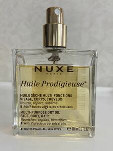 ■NUXE ニュクス　プロディジューオイル　100ml■ 保湿オイル/ 顔・体・髪用 残量多め　ヘア　ケア　ボディ　フェイス　キャップなし　⑦