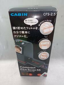 QAZ13021★CABIN キャビン コンパクトフィルムスキャン35 CFS-2.5 35mm　ネガフィルム対応　付属品一式 