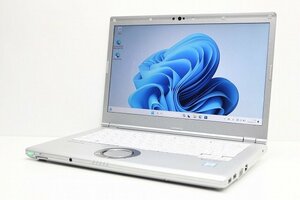 1円スタート ノートパソコン Windows11 Panasonic レッツノート CF-LV7 第8世代 Core i5 SSD256GB メモリ8GB Windows10 14インチ カメラ