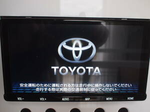 トヨタ純正９インチＳＤナビ★ＮＳＺＴ－Y68Ｔ★21年秋版地図★純正テレビアンテナ付★テレビキット付★完動品