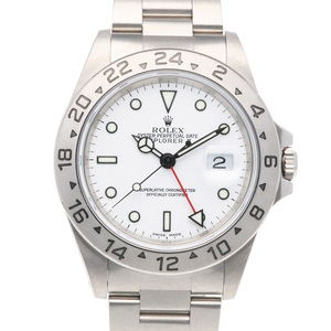 ロレックス エクスプローラー2 腕時計 時計 ステンレススチール 16570 自動巻き メンズ 1年保証 ROLEX 中古 美品