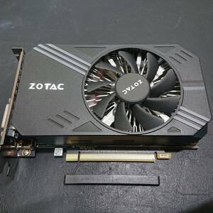 1円スタート　中古グラフィックボード　ゾタック(ZOTAC)　GeForceGTX1060　6GB　192BIT　GDDR5