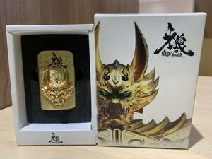 【8948】◆【牙狼＜GARO＞ 魔戒ノ花】 RONSON ロンソン オイルライター Ver.2 （真鍮サテーナ仕上げ仕様）☆彡