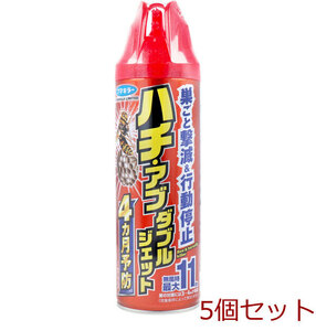 ハチ アブ ダブルジェット ４５０ｍＬ 5個セット