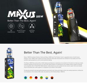 VAPE FreeMax MAXUS 100W KIT GREEN-ORANGE 新品　未開封 