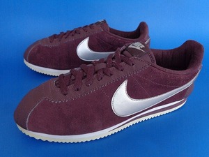 12736■15年製 NIKE CLASSIC CORTEZ LEATHER ナイキ クラシック コルテッツ レザー あずき 27.5 749571-201